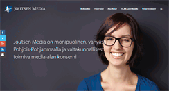 Desktop Screenshot of joutsenmedia.fi